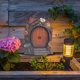 thumbnail image 5 of Decoración caprichosa de hongo para puerta | Decoración de cuento de hadas de madera para dormitorio, escalera y jardín | Decoración infantil y para el hogar, 5 of 5