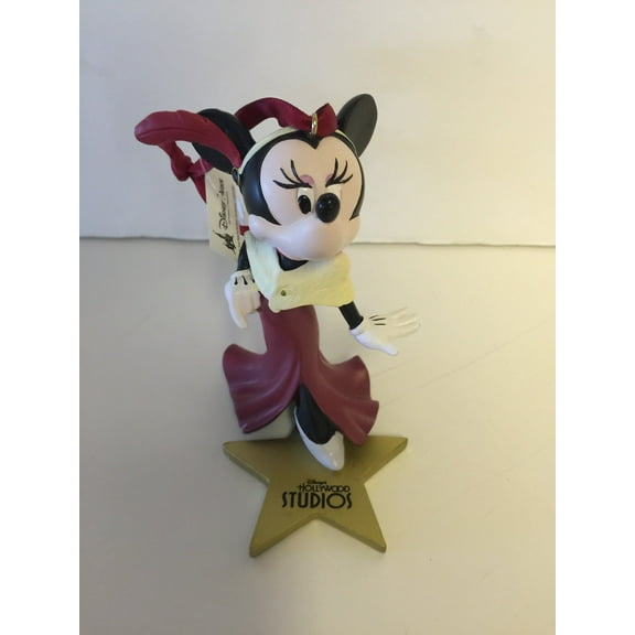 disney parks hollywood studios minnie mouse star ornament new with tags