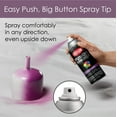 thumbnail image 4 of Krylon K02709007 Fusion All-In-One Spray Paint for Indoor/Outdoor Use, Gloss Icy Grape Purple, 4 of 4