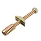 thumbnail image 4 of Accesorio de conexión de media luna para muebles Uxcell, galvanizado, 2 juegos, 4 of 5