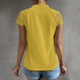 thumbnail image 5 of TAIAOJING Womens T Shirt Lace Short Sleeve Lace Collar Shirt Top T Shirt Harajuku Tshirt, 5 of 9