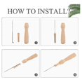 thumbnail image 2 of 128 PCS Needle Felting Kit, 4 Sizes Felting Needles, Needle Felting Tools Wool Felting Supplies Kit, 2 of 5