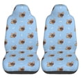 thumbnail image 2 of Fotbe Brown French Bulldog Pattern Automotive Seat Covers for Cars Trucks and SUVs – Car Seat Covers for Front Seats,Protective Seat Covers,Vehicle Seat Covers, Set of 2, 2 of 9