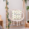 thumbnail image 1 of Funda De Almohada Con Estampado Primaveral De Lino. Almohada Decorativa Para El Sofá Del Salón., 1 of 6