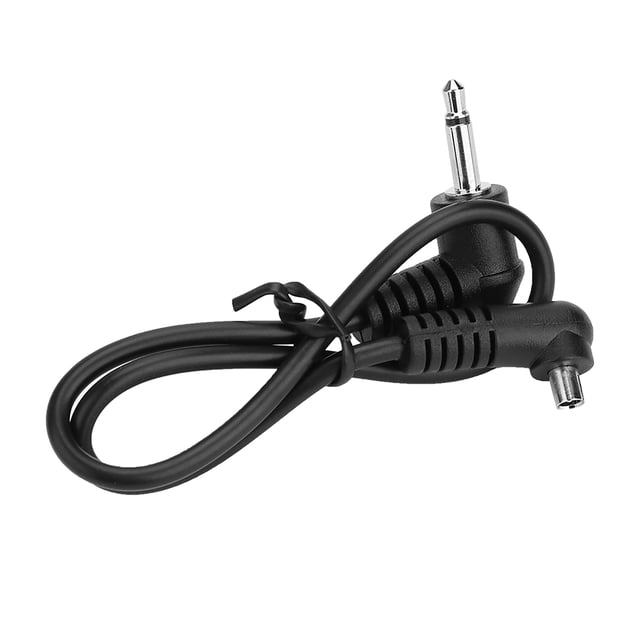 Cable de Sincronizació de Flash PC Cable de Sincronización Cable Flash Cable de Gato de 3.5 mm Enchufe Con Bloqueo de Tornillo para una una una conexión estable ligero y pequero