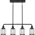 thumbnail image 2 of Linear Chandelier 4 Light Steel Bailey Street Home 71-Bel-3383688, 2 of 5