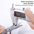 thumbnail image 5 of Thread Snips, Sewing Snips With Protective Plastic Sleeve, Mini Small Snippers Shears Trimming Nipper Clipper For Variety Of Material, Fishing Line, F, 5 of 5