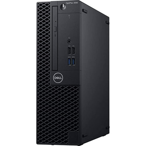 Restored Dell Optiplex 3060 Desktop Computer Quad Core Intel i5 (3.2GHz) 8GB DDR4 RAM 500GB SSD Solid State Windows 11 Professional Home or Office PC (Refurbished)