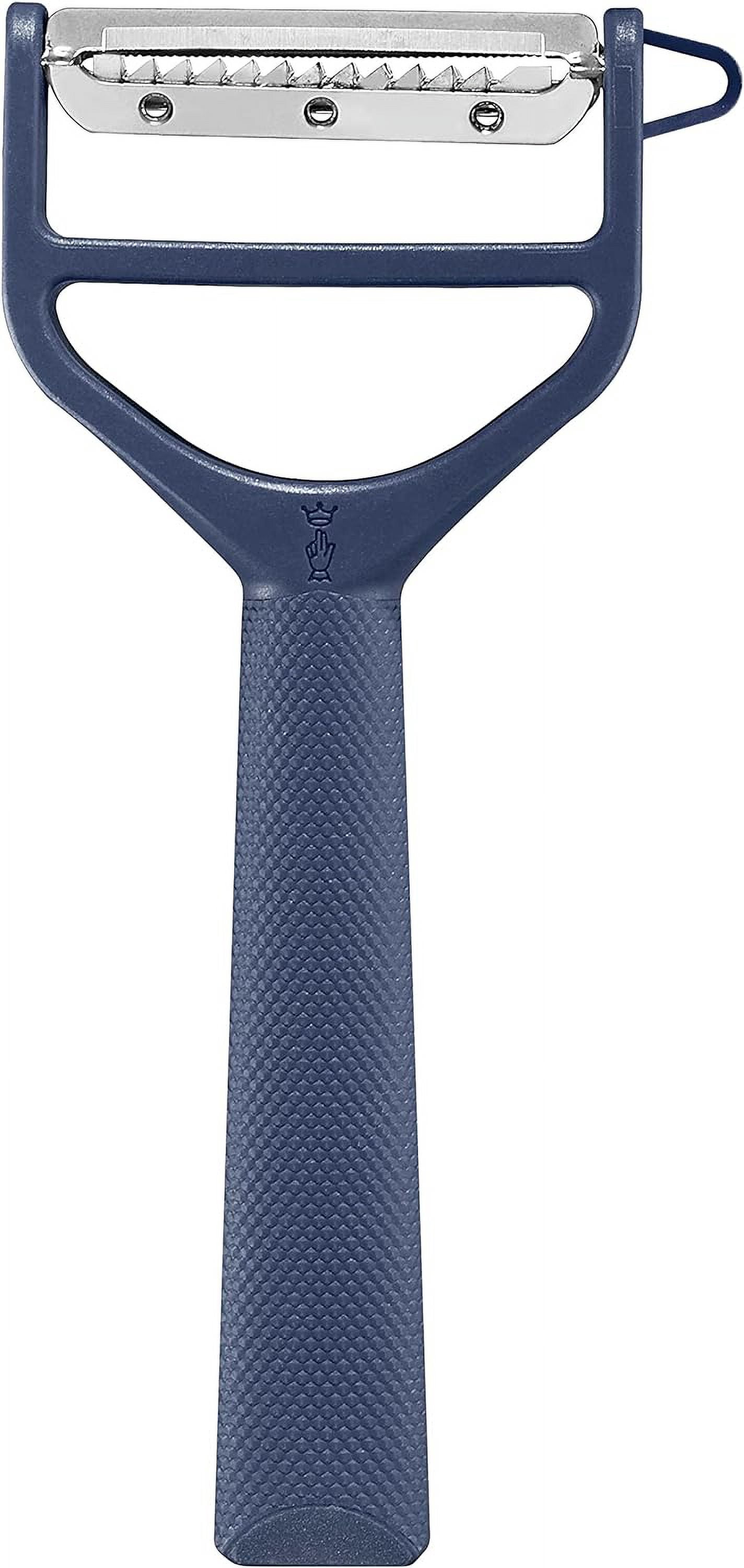 JJEAN-Opinel Les Essentials+ No. 315 Peeler, Corrosion Resistant + Dishwasher Safe, Made in France (Blue)