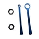 thumbnail image 5 of Llave Genérica Para Quitar Y Cambiar Neumáticos De Motocicleta, Herramienta De Reparación De Neumáticos De Motocicleta, Color Azul, 5 of 8