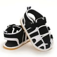 thumbnail image 5 of Infant Baby Boys Girls Summer Beach Sandals Breathable Athletic Anti-slip Soft Sole Newborn First Walker Crib Shoes, 5 of 9