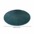 thumbnail image 3 of 100cm Round Rug Thick Carpet Mat for Home Office Floor Protector Under Computer Chair, Soft Circle Rug for Living Room Study Cloakroom - Size 100cm (Packaging Fee Included), 3 of 8