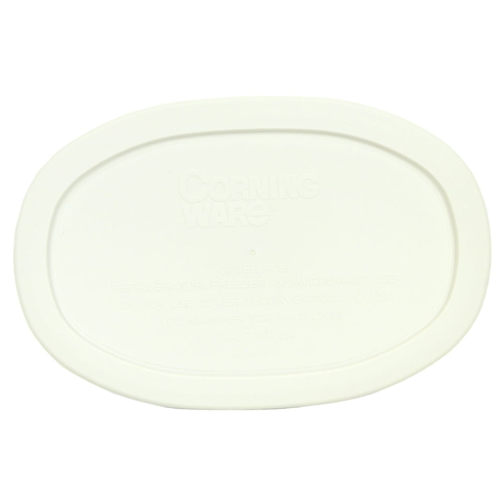 Corningware Replacement Lid F15PC 15oz French White Plastic Oblong Cover for Corningware