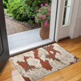 thumbnail image 2 of Pioneer Flower Floral Print Pattern Door Rugs,Washable Non Slip Door Mats Indoor,Decorative Door Mats,Entry Mat Indoor for Entrance,Bedroom,Kitchen,Bathroom,17"x30", 2 of 6
