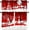 Christmas-6, variant on Merry Christmas 3 Piece Kitchen Curtains Set,Winter Snowflake Print Window Treatment Tiers Red Rod Pocket Valance Sets for Small Windows Bedroom Living Room 54 x 24 Inch