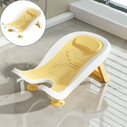 Xoxingysm Baby Bathtub Lying Shower Tray Yellow,Multifunctional Infant Lying Down Shower Basin for Home Use Counter Or Bathtubs Bathtub Shower Bed