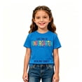 thumbnail image 4 of JAJAHO Kindergarten Graduation T Shirt Kids Toddler Happy Graduation Letter Graphic Tees For Boys Girls Short Sleeve Crew Neck Top, 4 of 4