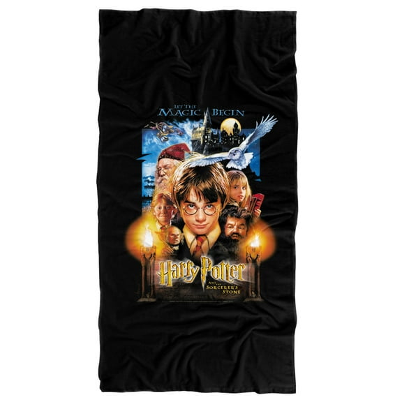 Harry Potter Movie Poster Officially Licensed Beach Towel 30' X 60'