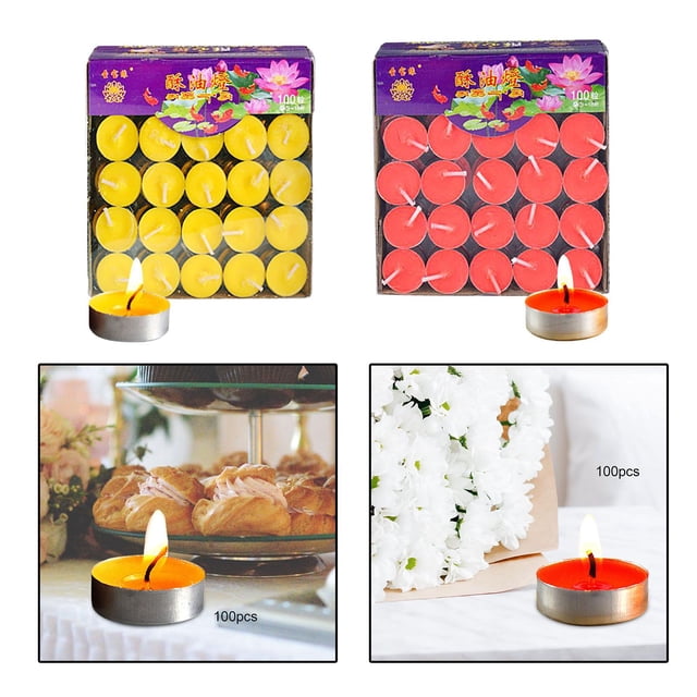 200 , de té , de té para cumpleaños, propuestas, bodas, fiestas, bodas, compromisos, de San Valentín, Navidad perfecl Velas Tealight Redondas