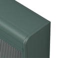 thumbnail image 4 of 3 Door Arched Glass Cabinets | Add Sophistication to Home Spaces | Durable Glass + Metal Build | Organize Items Securely, 4 of 6