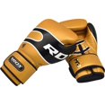 thumbnail image 2 of RDX S7 Bazooka Boxing Sparring Gloves with Hook & Loop, Golden, 12 oz, 2 of 3