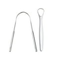 thumbnail image 1 of Raspador de lengua, paquete de 2 en diferentes formas, reduce el mal aliento, limpiadores de leng MABOTO Raspador de lengua, 1 of 7