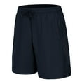 thumbnail image 6 of Diufon Sport Shorts for Men Casual Summer Elastic Waist Drawstring Shorts Plus Size Loose Shorts with Pockets, 6 of 6