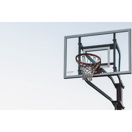 Exercise Ball Posture - LAMINATED POSTER Sports Court Exercise Basketball Spalding Ball Poster Print 11 x 17