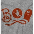thumbnail image 2 of Boo Cute Witch Ghost Halloween Hoodie Sweatshirt Women Brisco Brands L, 2 of 6