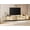 Beige, variant on WAMPAT Modern TV Stand - Media Console Table for 32-110 inch TVs, Wood Entertainment Center with Storage Cabinets for Living Room,Beige