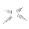 thumbnail image 1 of 100 Pcs Plastic Self Drilling Drywall Anchors 13mm x 42mm, 1 of 4