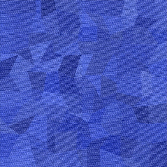 Ahgly Company Indoor Square Patterned Blue Ribbon Blue Area Rugs, 5' Square