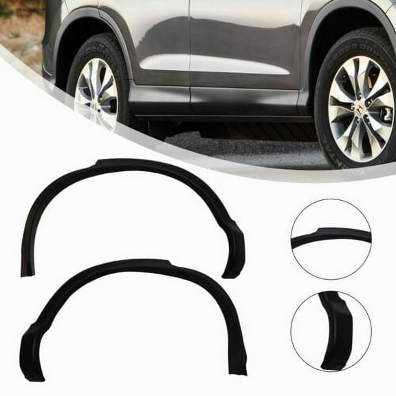 Pair Rear Left Right Fender Trims Replacement For Honda CR-V 2012-16 74410T0AA01