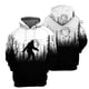 thumbnail image 4 of Sudadera con capucha con estampado 3D de animales para hombre, sudadera con estampado de oso y orangután, abrigo con capucha de calle para niños, jerseys de manga larga de gran tamaño, 4 of 4