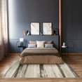 thumbnail image 6 of Luxe Weavers Lagos Collection 7501 Brown and Beige 4x5 Abstract Area Rug, 6 of 9