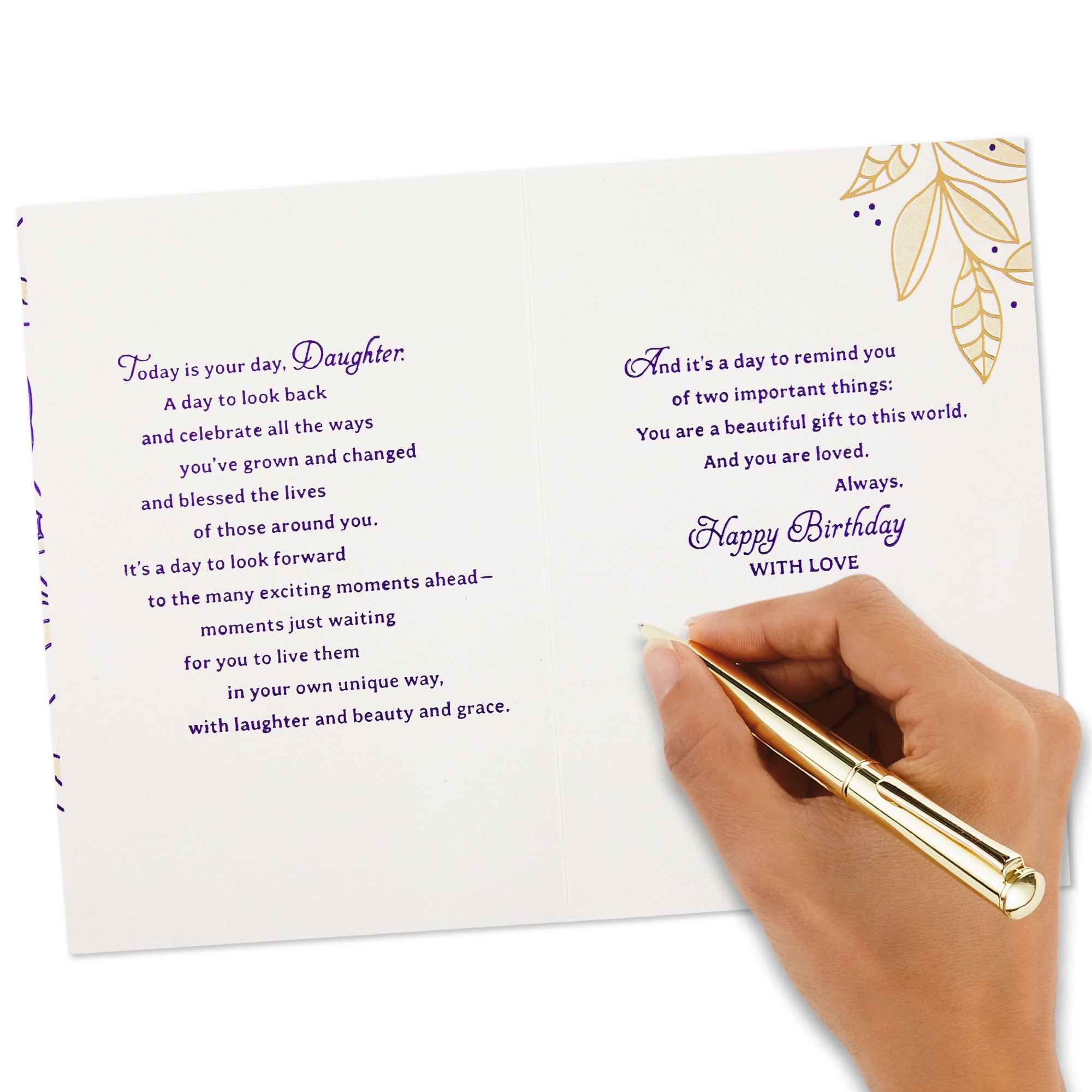 Hallmark Birthday Card for Daughter (All the Ways You've Grown)