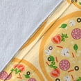 thumbnail image 5 of Manta premium con motivo de pizza, 5 of 5