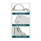 thumbnail image 4 of Bolsa Bandolera Mujer Moda Cartera Crossbody Tote Hombro blanco, 4 of 5
