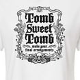 thumbnail image 3 of Disney - Haunted Mansion Parks Attraction - Tomb Sweet Tomb - Juniors Cropped Cotton Blend T-Shirt, 3 of 5