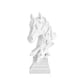 thumbnail image 3 of Estatua de cabeza de caballo, figura de animal, escultura, decoración de caballo para estantes de dormitorio L, 3 of 5