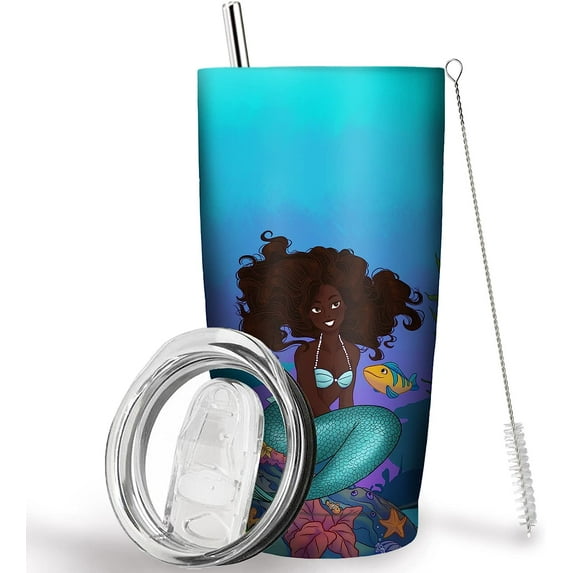 Tarot Tumbler with Lid and Straw 20 oz Travel Pink Tarot Print Cup Stainless Steel Vacuum Insulated Coffee Mug Tarot Lovers Gifts for Women and Men