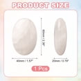 thumbnail image 2 of Piedras de Cristal Sanadoras Uxcell, Piedras Ovaladas de Preocupación de 2.36"x1.57", Rocas de Gemas Naturales para Mujeres, Energía Reiki, Meditación, Regalos DIY, Cuarzo Claro, 2 of 6