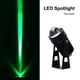 thumbnail image 3 of Foco del LED de la pared 250lm IP65 impermeable a prueba de intemperie a prueba de intemperie iluminación de la iluminación 180 grados Girar una lámpara de haz para la barra de jardín Luz verde Advancent HA011797-06B, 3 of 7
