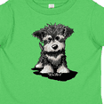 thumbnail image 4 of Inktastic Schnauzer Pup Boys or Girls Toddler T-Shirt, 4 of 5