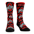 thumbnail image 2 of Unisex Rock Em Socks  Ohio State Buckeyes Fan Favorite Three-Pack Crew Sock Set, 2 of 4