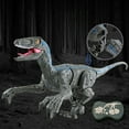 thumbnail image 1 of DPTALR Jouets Dinosaures Réalistes Télécommandés 2.4G Marche & Rugissement pour Enfants, 1 of 2