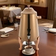 thumbnail image 3 of 3.43Gallon Stainless Steel Hot Beverage Dispenser,Coffee Chafer Urn with Spigot&Fuel Holder,Cold&Hot Drinks Dispenser for Milk Coffee Tea Juice - Parties Catering Buffet Event, 3 of 20