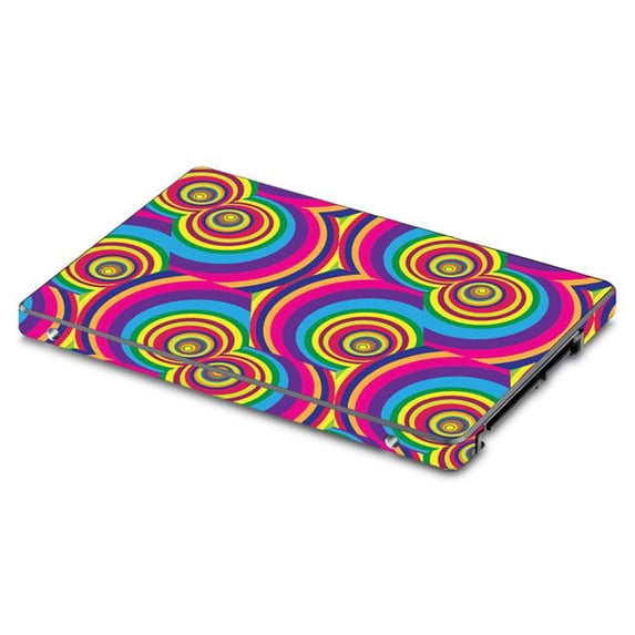 MightySkins SA850EV-Groovy 60s Skin for Samsung 850 & 860 Evo 2.5 in. SSD - Groovy 60s