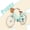 Green, variant on KEANO Fantasy 24" Inch Girl Cruiser Youth Teen Bike 7-Speed Hybrid City Bicycle for Girls Ages 8-12 Years with Basket & Beach Cruiser Frame, Yellow