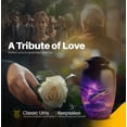 thumbnail image 4 of Yatskia Purple Snake with Thunderstorm Little Funeral Keepsake Urn for Ashes Adult Mother and Father, Decorative Large Memorial Urns for Human Ashes Adult, (Classic 10 Inch and 3 Inch), 4 of 8